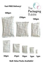 Silica Gel Mini Desiccant Sachets Anti Damp Dry Bag 1g 5g 25g 50g 100g 250g 500g