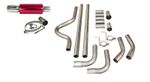 CAT BACK EXHAUST SYSTEM EXHAUST BACK BOX & PIPE WORK FITS VW GOLF POLO LUPO
