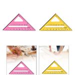 Carpentry Triangle Ruler Carpenter Marking Tool Measuring Gauging Portable