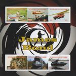 James Bond 007 Daniel Craig 2015 MNH stamp sheetlet