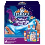 Elmer's Cosmic Shimmer Slime Kit | Contains Elmer's Metallic (Blue) and Colour P