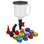 Sealey Master Engine Oil Funnel Filling Kit 15pc - VS7107