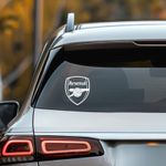 Premier League Decals 2026-27 Team Vinyl Car Rear Window Sticker Graphic 3 sizes