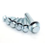 M10 A2 STAINLESS STEEL FLANGED HEX HEAD BOLTS FLANGE HEXAGON SCREWS UK