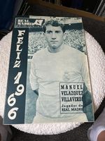 1966 Official Magazine Real Madrid 5-1 Kilmarnock European Cup RARE!!!!