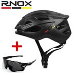 Mountain Bike Helmet Cycling Safety Bicycle Ultralight with Sunglasses Women Men
