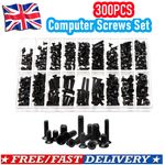 300x Laptop Screw Computer Universal Repair Kit M2-M3 Fit for IBM HP Dell Lenovo