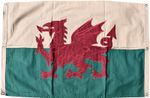 Wales Welsh Dragon Fully Sewn Cotton Flag - 150cm x 100cm - 6 Eyelets