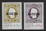 MADEIRA/PORTUGAL 1980 STAMP  ANNIVERSARY PAIR ( SG 201-202) MNH