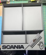 Scania Next Gen  Drawer Organiser With Card Slots select Colour Options