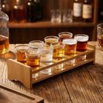 6/12 Holes Save Space Shot Glass Holder Round Hole Glass Cup Holder Kitchen UK