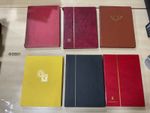 B/C grade stock books x 6. Inc world stamps 6.8kg @DS91