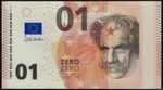 EURO Test Note - German State Printing Works - "Albert Schweizer 01"