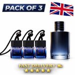 SAUVAGE ✅SET OF 3 BOTTLES✅ FREE DELIVERY ✅ Car Air Freshener Perfume Diffuser