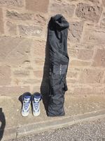 Vintage MAD F2 Champion Snowboard With Boots Trousers Cheesey Dicks Surf Wax Ect