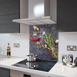 Glass Splashbacks Herbs and Spices Glass and Accessories - Made By Premier Range