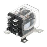 DC12V 40A Electromagnetic Relay, High Power Relay DPDT 2NO 2NC Din Rail