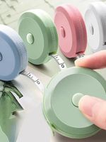 Body Measuring Tape 2 Meter Waist Fabric Dress Tailor Sewing Retractable Ruler