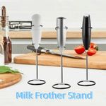 1Pc Milk Frother Stand Egg Beater Holder Hand Blender Holder Whisk Organizer