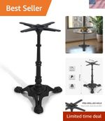 Vintage Self-Stabilizing Table Base-Industrial Cast Iron Furniture Base-30 in...