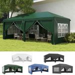 3 x 6m Garden Heavy Duty Gazebo Marquee Party Tent Canopy