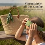 Cotton Printed Bandana | Printed Versatile Summer Headwear | Festival Outfit
