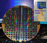 7.8-inch, 20 cm silicone wafer, image sensor 2006 with original sensor as addition