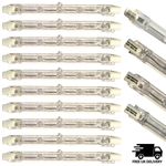 R7s Tungsten Halogen Bulb Lamp Tubes - Linear Various Lengths Brands Watts Volts