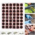 48 Bicycle Bike Tire Rubber Tyre Tube Repair Piece Kit Weldtit Puncture Patches