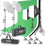 NEEWER NK100 3x2.6m / 10x8.5ft Background Support System Lighting Kit
