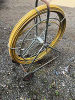 150m x 9mm Cobra Duct Rod on Wheeled Reel