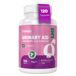 Urinary Aid for Dogs 570mg - 120 Capsules - Added With D-Mannose - For all Ages