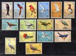 BRITISH INDIAN OCEAN TERRITORY BIOT 1975 Birds Set Sc #63-77, Unmounted MNH
