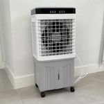 Tangzon 20L Evaporative Air Cooler 3-in-1 Ice Packs Remote 12H Timer 80W Fan