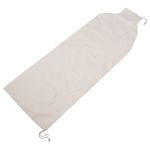 Beige Drawstring Reusable Filter Bag for Electric Grain Mill Flour Collection