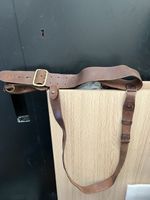 Vintage British Military Sam Browne Leather Belt & Cross Strap - 1907 Pattern