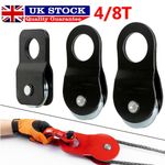 Heavy Duty Winch Snatch Block Pulley Off Road ATV 4x4 Recovery 4 8 Ton Tonne