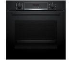 Bosch HQA574BB3B Single Oven Black Pyrolytic Cleaning