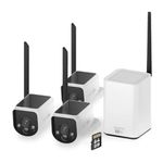 Swann MaxRanger4K Solar Camera Security System - With 2/3/4 Cameras and Hub