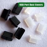 USB Port Dust Protection Silicone Plug Cap Interface Plugs Protection Cover