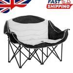 Camping Chair for Sports Thicken Outdoor Chair Double Seater for Trip 2 Seater