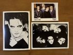 THREE SUPERB MINT 1990’s FICTION PROMOTIONAL PHOTOS - THE CURE - WALKERPRINT