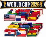 SALE SALE World Cup 2026 Flags 32 Pack 5FT x 3FT England Scotland CHEAPEST IN UK