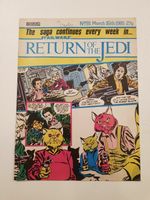 Star Wars Return of the Jedi Comic Marvel Issue 91 16th March 1985