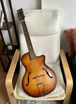 Egmond Top Special vintage archtop acoustic guitar made in Holland