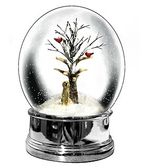 Heaven Sends Golden Labrador Christmas Snow Globe - Lovely Xmas Gift Idea
