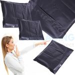 100 BAGS 12"X 16" GREY STRONG  MAILING POLY POSTAGE POSTAL SELF ADHESIVE QUALITY