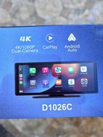 Wireless 10.26” CarPlay Android Auto 4K Dual Camera Dash Cam