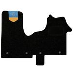 Fits Nissan Primastar 2022 on Fully Tailored Carpet Van Floor Mat Black
