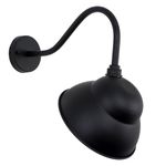 Traditional Large Wall Light Pub Style Swan Neck Decorative Outdoor LED Lighting